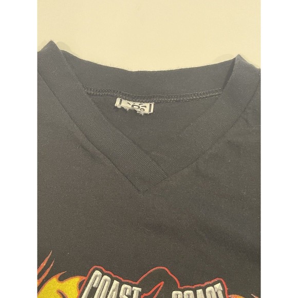 Vintage Coast 2 To Coast Choppers Twin Dragons Motorcycle T Shirt Sleeveless - Picture 8 of 15